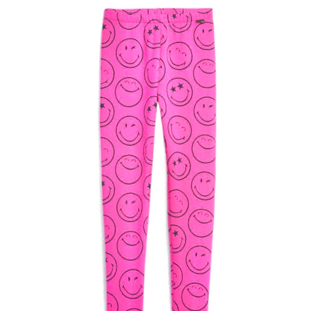 Gap x SmileyWorld Kids Cozy Leggings, Size Medium